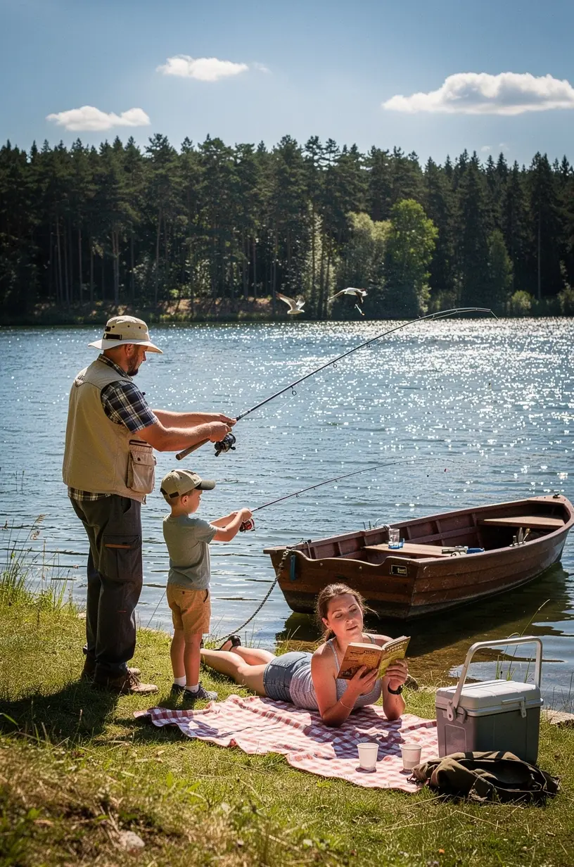 Beginner navigating local trails for outdoor activities.