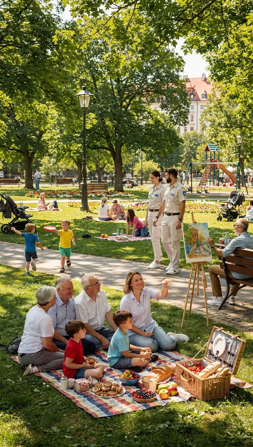 Modern creative workspace environment